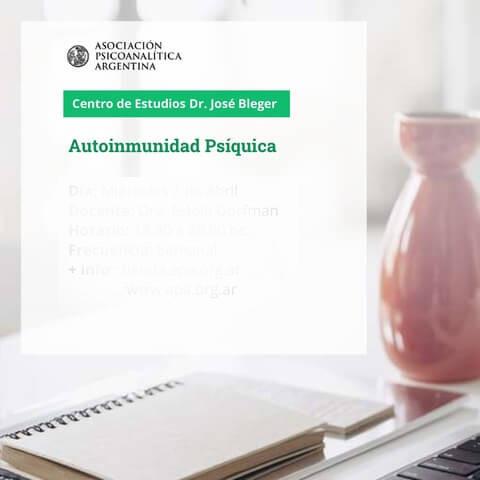 Autoinmunidad Psíquica