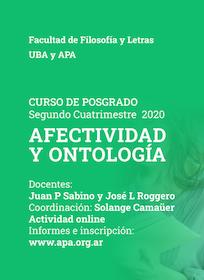 Afectividad y ontología